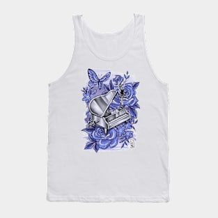 Ballet Flower - 002 - Violet Tank Top